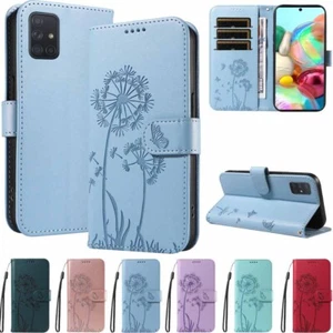 For Samsung A51 A71 A32 A52s A10 A30 A50 Magnetic Fip Leather Wallet Case Cover - Picture 1 of 52