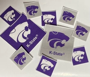 Kansas State University - Iron On Fabric Appliques - Sports - K-State - Imagen 1 de 1