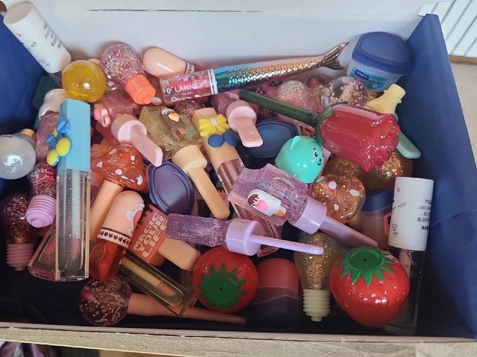 Mystery Lip Gloss / Lip Care Bundle - Comes With At Least 6 Mystery  Lipglosses - Image 1 of 3