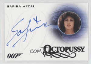 2016 James Bond: 007 Classics Octopussy Safira Afzal as Girl #A266 Auto 5f7