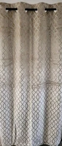 Next Collection Luxe Tende in velluto damascato pesante champagne/oro 44x90"+ - Foto 1 di 13