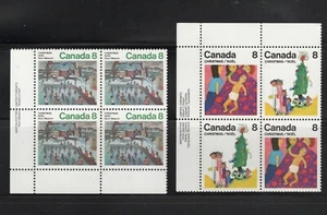 lot # 230 Canada 2 Block of 4 Stamps M N H - Imagen 1 de 1