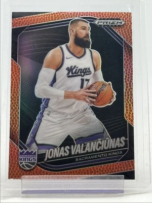 JONAS VALANCIUNAS 2024-25 PANINI PRIZM BLACK BASKETBALL KINGS /225 Q4232 - Image 1 of 2