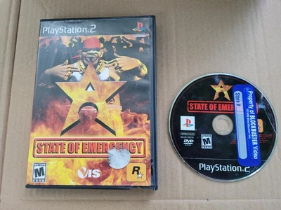 Juego y estuche State Of Emergency PS2 sin manual probado Foto 1 de 4