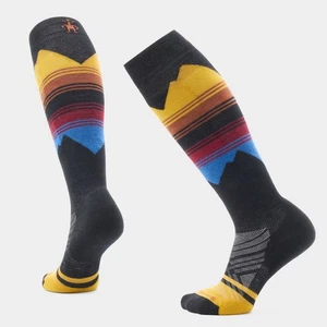 Women's SMARTWOOL Ski Pattern Over The Calf Socks HONEY GOLD - Picture 1 of 1