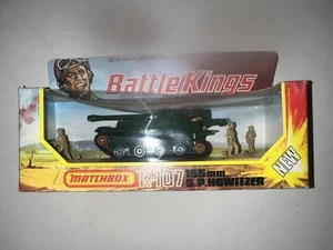 1974 Matchbox Battle Kings K-107  55 mm S.P. Howitzer. Battle Kings Diecast - Picture 1 of 8