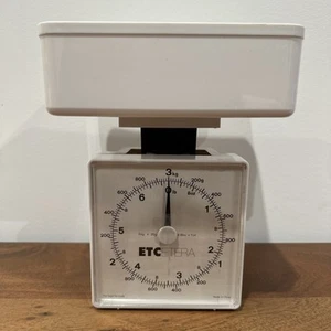 Vintage Etcetera Kitchen Scales oz & grams weighing scales Rare ~ Easy To Store - Picture 1 of 17
