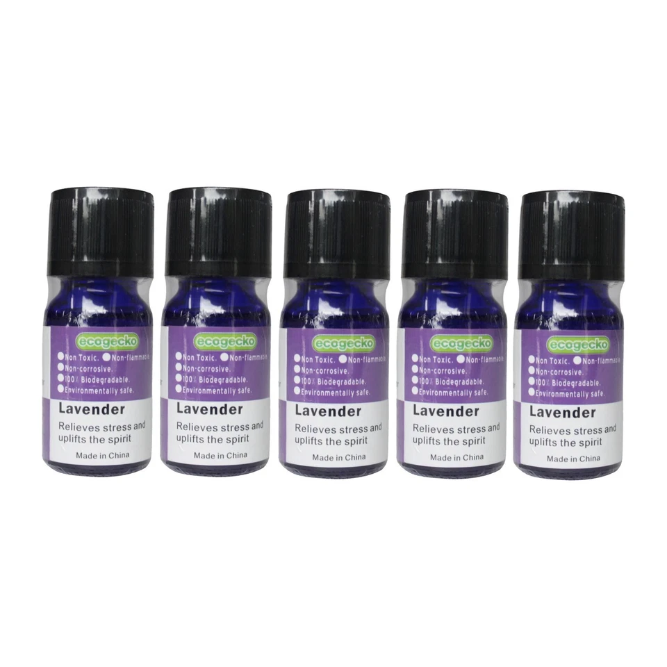 Ecogecko Fragrant Aroma Oil (10 ml) for Water Based Air Revitalizer, 5 Pack - Image 1 of 2