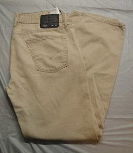 Levi's 514 Beige Jeans - Men's 34/32 - Pre-Worn - Picture 1 of 7
