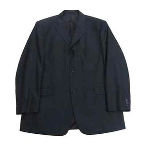 Balmain Blazer Mens 44 Reg Dark Grey Wool 3 Button Single Breasted Sports Jacket - Picture 1 of 10