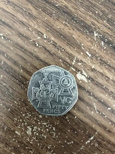 Moneda de 50 peniques Victoria Cross 2006 VC - Imagen 1 de 1