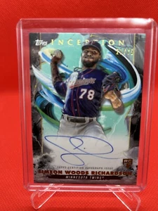 2023 Topps Inception Simeon Woods Richardson RC Auto Red Parallel /75 Twins - Picture 1 of 1