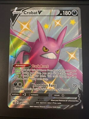 Crobat V SWSH098 SWSH: Sword & Shield Promo Cards Holo - Image 1 of 4