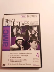 AMC Movies Great Detective Classics (DVD, 2003, 2-Disc Set) 1930s 4 Films - Picture 1 of 2