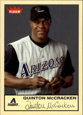 2005 Fleer Tradition Arizona Diamondbacks Baseball Card #130 Quinton McCracken