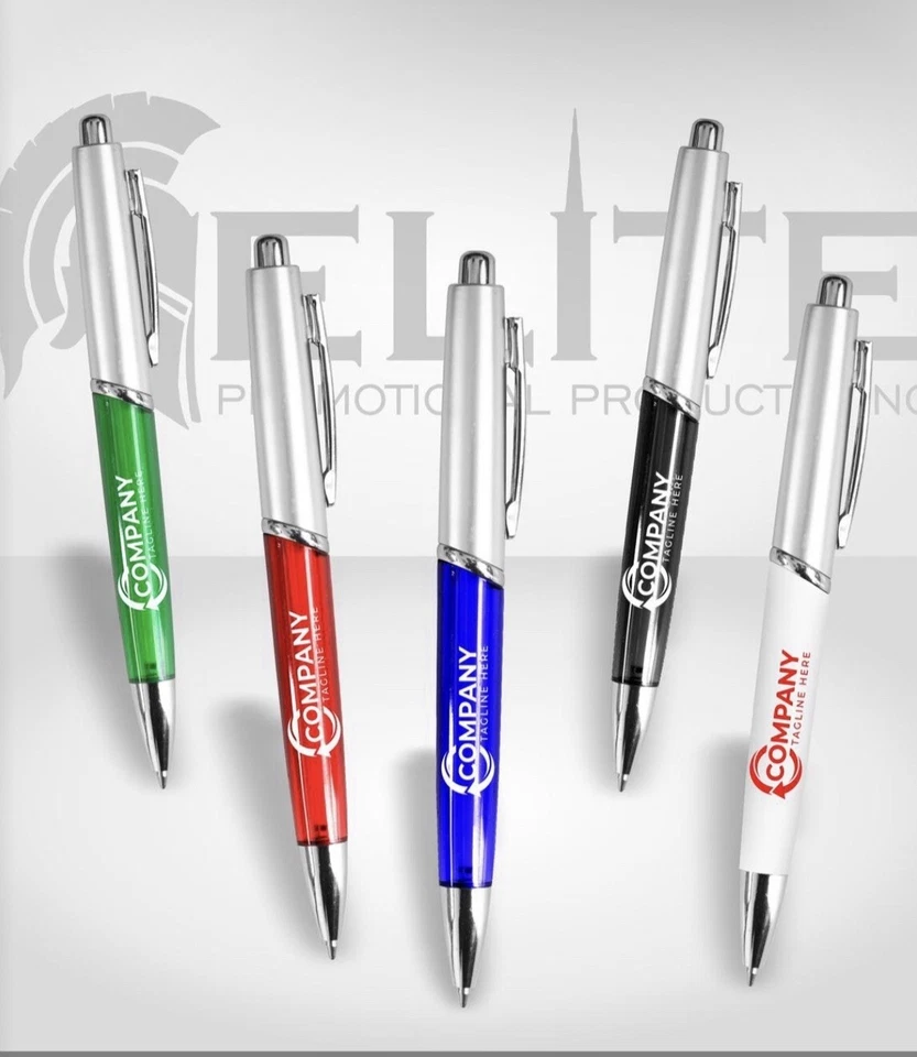 100 bolígrafos promocionales estilo ejecutivo - personalizados impresos personalizados. Foto 1 de 1