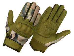 MULTICAM MILITARY AIRSOFT TACTICAL HARD KNUCKLE SHOOTING GLOVES-S,M,L,XL,XXL