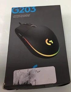 Logitech G203 LightSync (910005790) Wired Gaming Mouse Brand New In Box - Picture 1 of 3