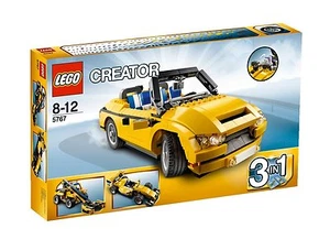 LEGO Creator 5767 - Gelbes Cabrio / Cool Cruiser - Auto Car NEU NEW MISB - Imagen 1 de 2