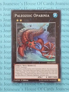 INOV-EN099 Paleozoic Opabinia Super Rare Yu-Gi-Oh Card 1st Edition New - Picture 1 of 4