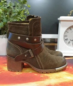 ¡GENIAL! Correa para locomotora marrón gamuza FLY LONDON talla 6 - Imagen 1 de 12