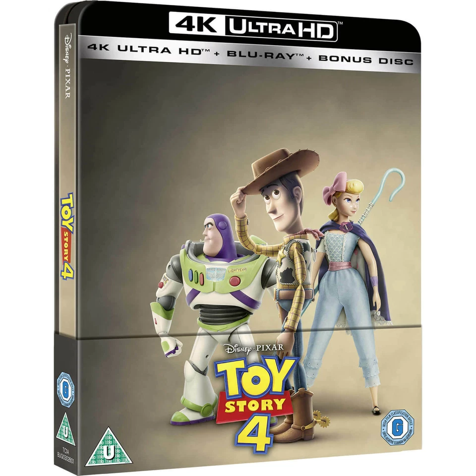 Toy Story 4 Limited Ed Steelbook 4k UHD Ultra High Definition Movie Film UK