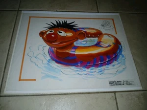 1983 Coleco Ernie Sesame Street Prototype Raft Presentation Art  Dexter Liu NM - Picture 1 of 4