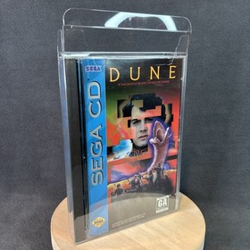 SEGA CD - Dune - Complete/CIB w/ Reg Card - Refurbished, Excellent