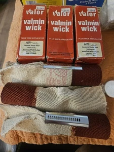 3 Vtg Valor Valmin Kerosene Heater Wicks Stove Valorheat AW-113 L207 - Picture 1 of 4