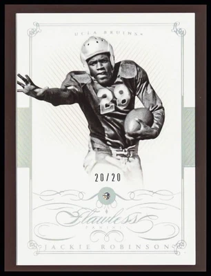 2015 Panini National Treasures Jackie Robinson Diamond No20/20 Bookend No89 - Изображение 1 из 2