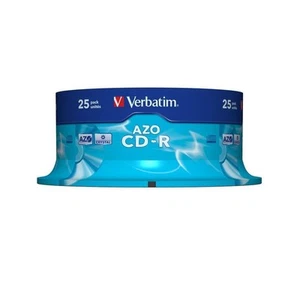 25x Verbatim CD-R Rohlinge 700 MB 52x Schreiben Spindel/Cakebox - Bild 1 von 2