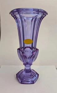 Moser Germany Kristall Alexandrit Neodym lila Amethyst Vase 8" - Bild 1 von 4
