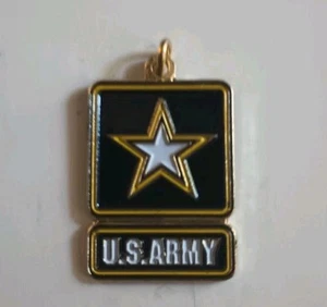 Militär U.S. Army Stern Anhänger Charm 1" Neu #ML 65 - Bild 1 von 4