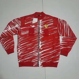 Puma Scuderia Ferrari x Joshua Vides JV Red Race Jacket Men’s Medium - Bild 1 von 6