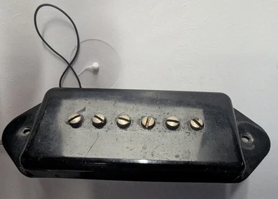 Gibson Dogear P-90 1959/1960, arnés de cableado completo, perillas tophat doradas, afinadores Foto 1 de 4