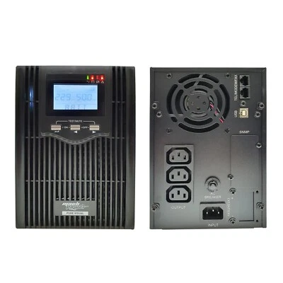 RVT MP Gruppo Onda Sinusoidale Pura UPS 1200 VA 800 W Stufe Pellet PC Videosorveglianza