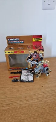 Transformers G1 Snarl Dinobot Boxed Vintage 1990 - Image 1 of 4