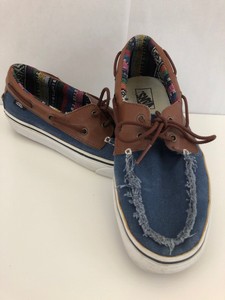 vans zapato bleu