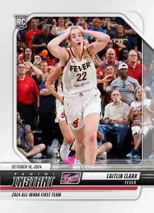2024 Panini Instant #268 Caitlin Clark All WNBA FIRST TEAM! INDIANA FEVER - Bild 1 von 2