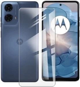 For MOTOROLA MOTO G24 POWER FULL COVER TEMPERED GLASS SCREEN PROTECTOR GENUINE - Picture 1 of 12