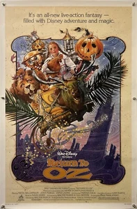 RETURN TO OZ Original One Sheet Movie Poster - 1985 - WALT DISNEY - GEROLLT! - Bild 1 von 7