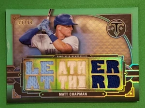 2022 Topps Triple Threads Matt Chapman Triple Relic Card #07/18 - Bild 1 von 2