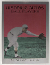 Mike Menosky 2019 Historic Autographs Federal League ALLOY #35 Baseball /25