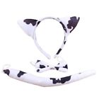 Lovely Ear Headband Tail Bowtie Masquerades Party Costume For School Kid