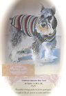 Striped Crochet Dog Coat In 4 Sizes S-M-L-XL For A Fashion Conscious Fido