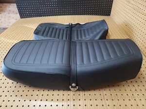 KAWASAKI KZ650 B1-B3 C1-C3 F1 SEAT COVER 1977-1980 MODEL + STRAP (k-41) - Picture 1 of 12
