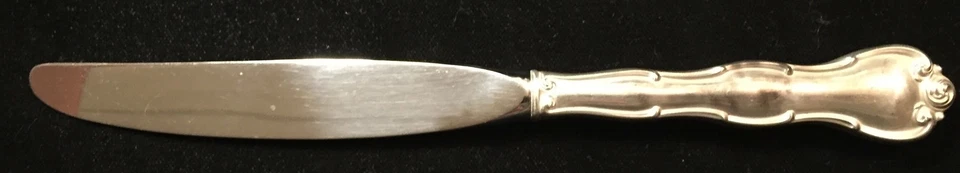 Cubiertos de plata de ley - Cuchillo regular Gorham Rondo moderno Foto 1 de 4