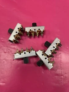 Switchcraft (5 Stück) Schiebeschalter 3 Positionen 3A/125VAC 0,5A/125VDC - Bild 1 von 6