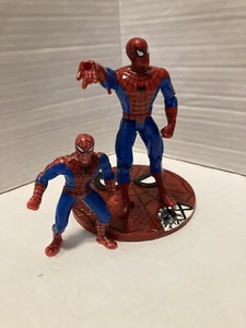 Spider-man bundle piccole action figure vintage cake toppers - Foto 1 di 10