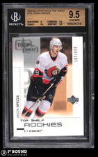 Jason Spezza RC BGS 9.5: 2002-03 Upper Deck Top Shelf Rookie Card /500 POP 5